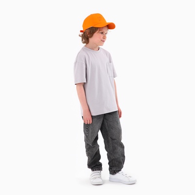 Кепка детская Chillin, оранжевая, р-р 52-54, 5-7 лет