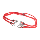 Резинка для крепления багажа "Паук" 100 см, d8 мм, металлические крючки, набор 4 шт - Фото 1