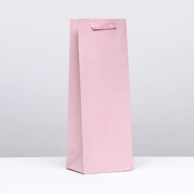 Пакет под бутылку «Розовый», 13 x 36 x 10 см