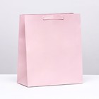 Пакет ламинированный «Розовый», ML 23 × 27 × 11.5 см - фото 303893695