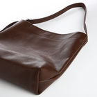 Сумка женская на магните, косметичка, цвет коричневый - фото 23689447