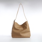 Сумка - мешок женская на магните, 31×8.5×30 см, бежевая - Фото 2