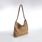 Сумка - мешок женская на магните, 31×8.5×30 см, бежевая - Фото 5