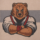 Кухонное полотенце «Доляна. Защитник», 35×60 см, рогожка, 100% хлопок, 160 г/м² - Фото 3