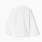 Рубашка для мальчика KAFTAN Linen, р.30 (98-104 см) белый - Фото 8