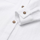 Рубашка для девочки KAFTAN Linen, р.28 (86-92см) белый - Фото 9