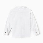 Рубашка для девочки KAFTAN Linen, размер 34 (122-128 см), белая - Фото 10