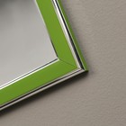 Зеркало интерьерное настенное, акрил, 35 х 45 см, зеленое, - Фото 2