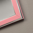 Зеркало интерьерное настенное, акрил, 35 х 45 см, розовое - Фото 2