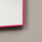 Зеркало интерьерное настенное, акрил, 18 х 24 см, розовое, - фото 23746843