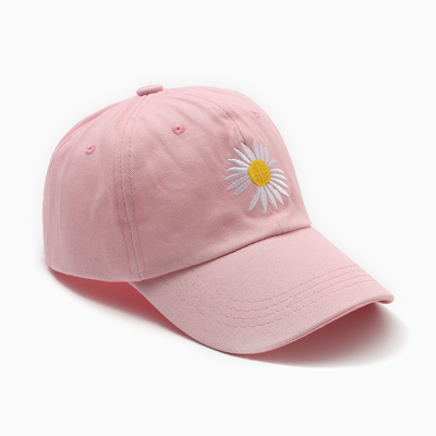 Кепка женская MINAKU «Ромашка», розовый, размер 54-56