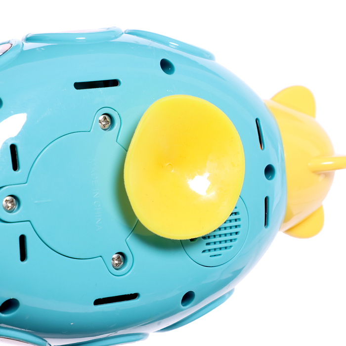 Детский душ для ванны «Подводная лодка», работает от батареек, цвет МИКС - фото 1900742219