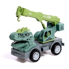 Машинка детская «Авто - кран DINO», цвета МИКС - Фото 6