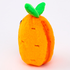 Мягкая игрушка «Зайка-морковка» на брелоке, 11 см - фото 9158090