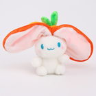Мягкая игрушка «Зайка-морковка» на брелоке, 11 см - Фото 5
