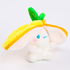 Мягкая игрушка «Зайка-ананас» на брелоке, 11 см - фото 9158100