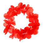 Венок гавайский световой «Алоха», 3 режима подсветки, красный - Фото 3