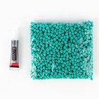 Игрушка помпонами «Зайка», цвет мятный - Фото 5