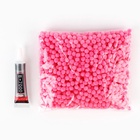 Игрушка помпонами «Зайка», розовый - Фото 5