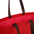 Сумка пляжная Одноцвет, 45*12*35, отд без молнии, красный - фото 808877719 Сумка пляжная Одноцвет, 45*12*35, отд без молнии, красный - фото 808877719