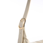 Сумка женская багет на молнии, 26.5×7.5×20 см, белая - Фото 5