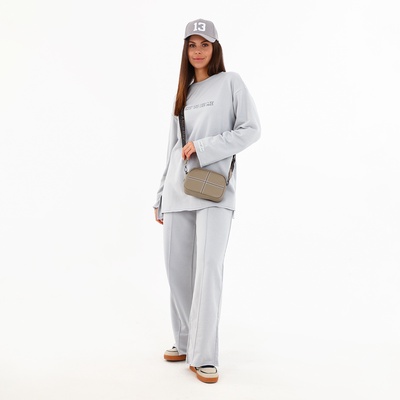 Сумка женская на молнии, цвет хаки