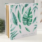 Фотоальбом кожзам магнитный 20 листов "Тропики" 33,5х32х4 см - фото 807133383