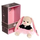 Мягкая игрушка «Зайка Лин», в чёрной куртке и розовой юбке», 20 см - Фото 5