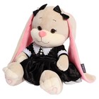 Мягкая игрушка «Зайка Лин», в модном чёрном платье с белым воротничком», 25 см - Фото 2