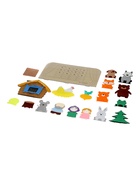 Настольный театр «Набор 5 в 1: Колобок, Репка, Курочка Ряба, Теремок, Маша и медведь» - Фото 11