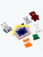 Настольный театр «Набор 5 в 1: Колобок, Репка, Курочка Ряба, Теремок, Маша и медведь» - Фото 3