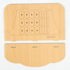 Настольный театр «Набор 5 в 1: Колобок, Репка, Курочка Ряба, Теремок, Маша и медведь» - Фото 6