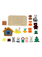 Настольный театр «Набор 5 в 1: Колобок, Репка, Курочка Ряба, Теремок, Маша и медведь» - Фото 10