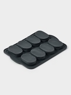 Форма для выпечки с перфорацией «Булочки», силикон, 34.5×23×2.5 см, 8 ячеек (9.5×6.3×2.4 см), чёрная - Фото 5