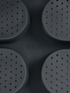 Форма для выпечки с перфорацией «Булочки», силикон, 34.5×23×2.5 см, 8 ячеек (9.5×6.3×2.4 см), чёрная - Фото 2