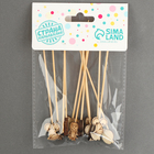 Шпажки деревянные «Фрукты», 11 см, набор 12 шт. - Фото 3