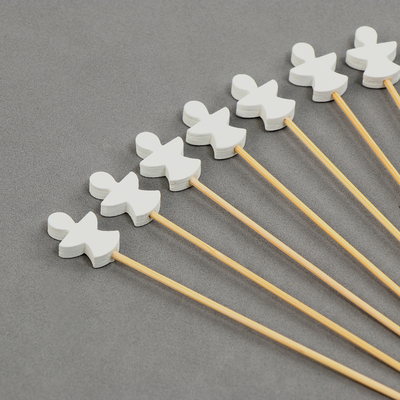 Шпажки для канапе деревянные «Ангелочек», 12 см, набор 12 шт.