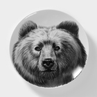 Тарелка фарфоровая «Медведь», d=24 см - фото 6296742