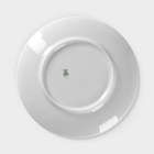 Тарелка Добрушский завод «Волк», d=20 см, фарфор, белая - Фото 5