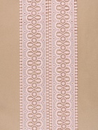 Кружево гипюровое, 83 мм, 11±1 м, цвет нежно-розовый - Фото 3