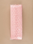 Кружево гипюровое, 83 мм, 11±1 м, цвет нежно-розовый - Фото 5