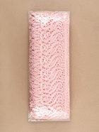 Кружево гипюровое, 94 мм, 11±1 м, цвет нежно-розовый - Фото 5