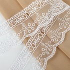 Кружево на сетке, 45 мм, 11±1 м, белое - Фото 2