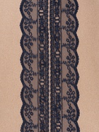 Кружево на сетке, 45 мм, 11±1 м, тёмно-синее - Фото 3