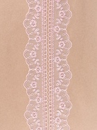 Кружево на сетке, 40 мм, 11±1 м, нежно-розовое - Фото 3