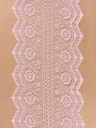 Кружево на сетке, 85 мм, 11±1 м, нежно-розовое - Фото 3