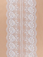 Кружево на сетке, 105 мм, 11±1 м, белое - Фото 3