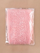 Кружево на сетке, 105 мм, 11±1 м, нежно-розовое - фото 61049215
