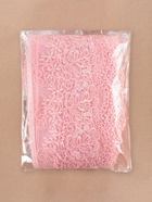 Кружево на сетке, 105 мм, 11±1 м, нежно-розовое 9597906