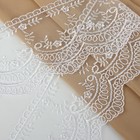 Кружево на сетке, 95 мм, 11±1 м, белое - Фото 2